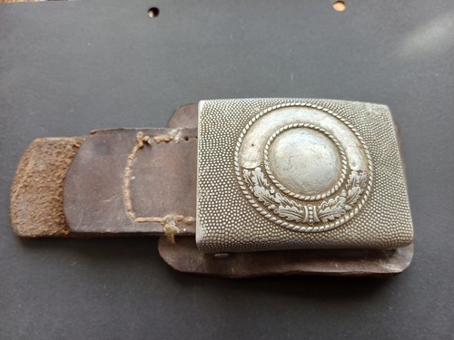 Ww2 fibbia cintura - gmu, tedesca