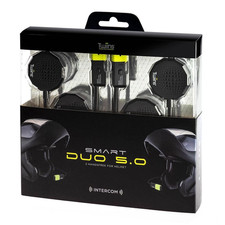 Kit Interfono Moto Auricolari Bluetooth Twiins HF3+HF2 Casco Pilota - Passeggero