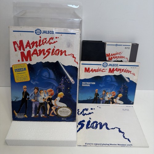 Maniac mansion nintendo nes - maniac,