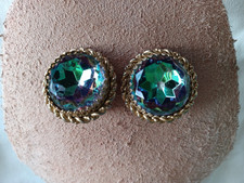 ORECCHINI CLIP ON ANGURIA BLU