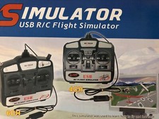 SIMULATORE DI VOLO TRAMITE USB FUNZIONANTE WINDOWS XP - 6 CH