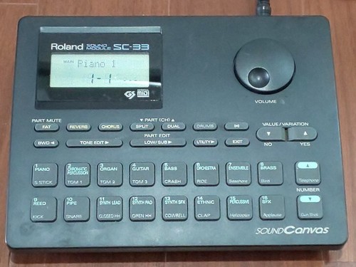 Roland midi modulo - roland,