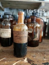 Antica bottiglietta bottiglia farmaceutica farmacia