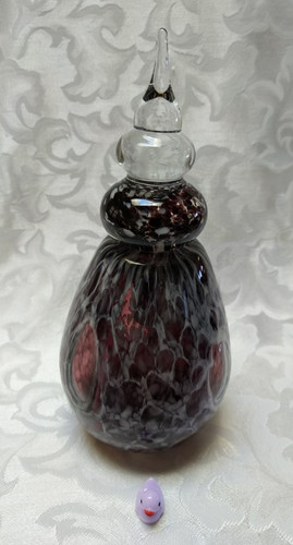 Decanter vetro artistico