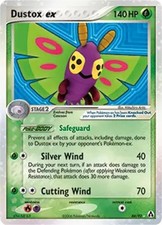 Dustox ex - 86/92 - Pokemon