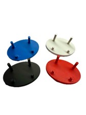 Stand PORTA MINERALI Espositore 3D Base Supporto Vetrina Campioni Mostra Mobile