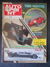AUTOSPRINT 23 1979 FERRARI 312 – FORMULA 80 FIAT ABARTH  [SC49]