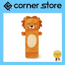 Legami Plush Super Soft Porta Penne Matite - Astuccio Morbido con Zip Lion Leone