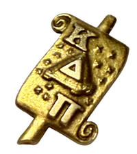 Spilla pergamena Kappa Delta