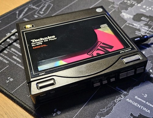 Technics lettore portatile - cd,