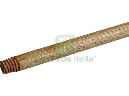 25pz manico legno per - manico, scopa