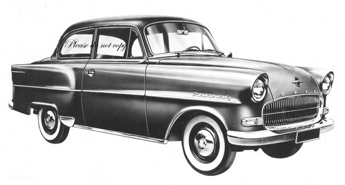 Opel olympia record 1957 - opel,