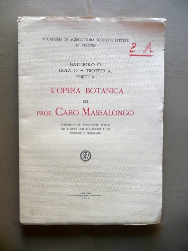 Opera botanica del prof - l'opera,