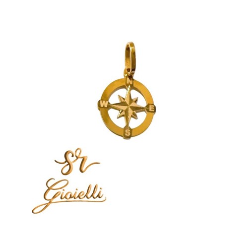 Ciondolo oro 18kt rosa dei - ciondolo,