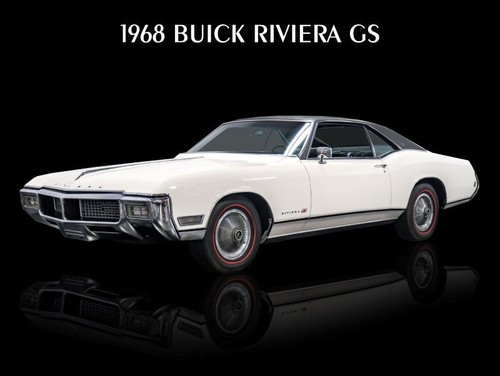 Insegna metallo buick riviera - insegna,