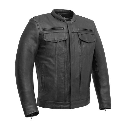 Giacca motociclista uomo - giacca,