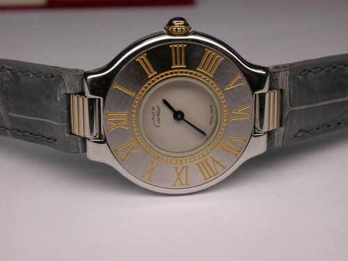 Cartier must lady - lady, acciaio