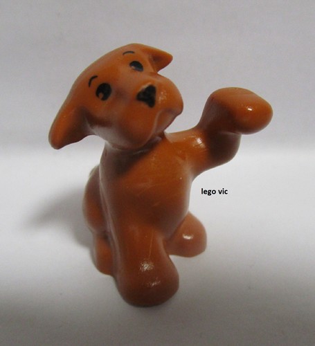 Lego 6250pb01 dog - dog, orange