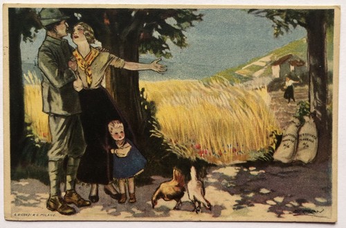 Cartolina pubblicitaria - cartolina,