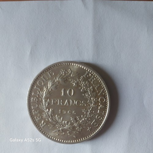 Monete argento francia - monete, 10