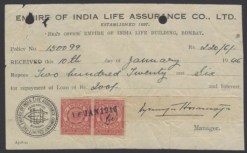 India 1934 entrate x 2 - 1934,
