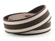 Cinghia di tessitura in cotone da 1,5 pollici motivo a spirale cinghie di tessitura pesanti per arti...