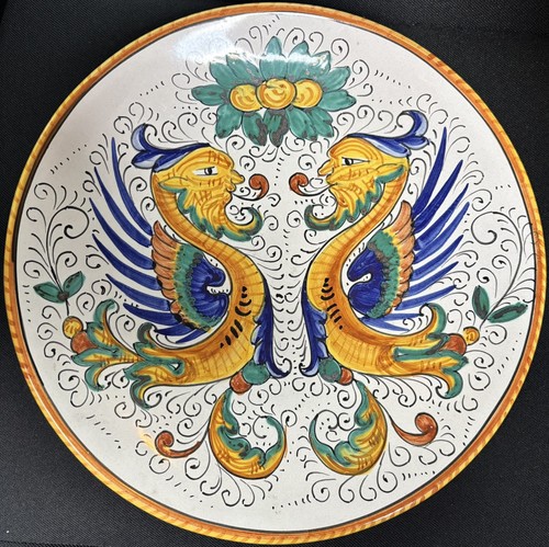 Piatto deruta vitali maiolica - piatto,