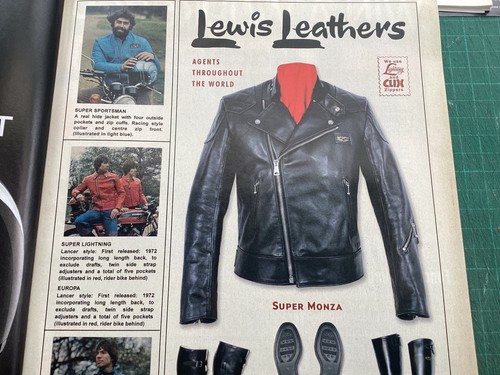 Lewis leathers super monza - d,