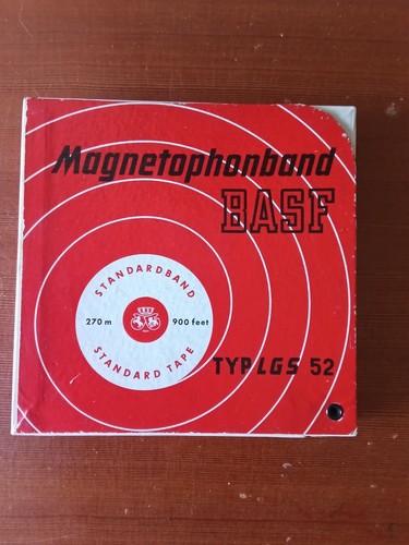 Magnetofono nastro basf 270m - nastro,