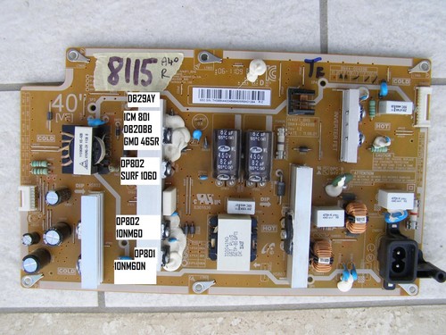 Schede alim samsung le40d503f7 - schede,