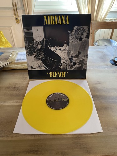 Nirvana bleach coloured vinyl - nirvana,