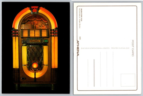 Cartolina jukebox wurlitzer - cartolina,