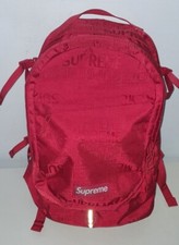 SS19 Supreme Zaino Rosso
