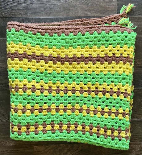Coperta vintage fatta mano - a,