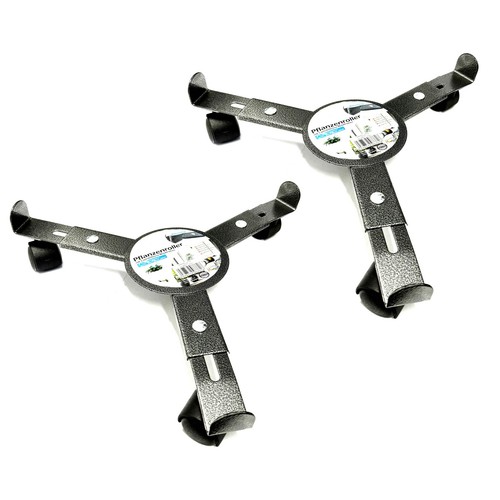 Carrello per piante metallo - 2x,