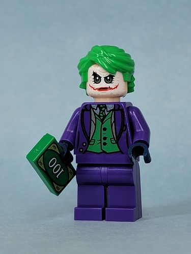 Lego joker minifigure - dc,