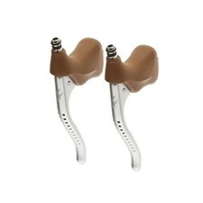 pair of vintage aluminum brake