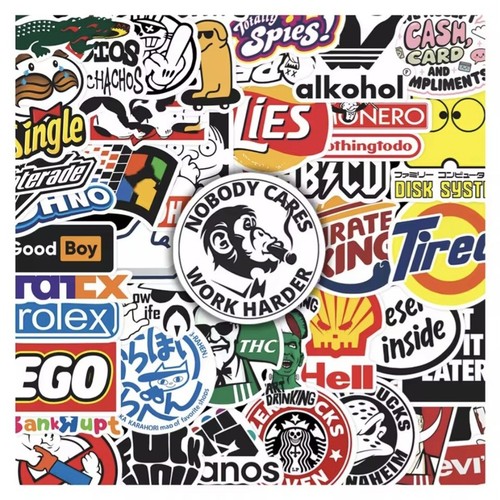 Set adesivi cool brand - adesivi,
