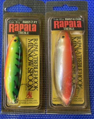 Lotto cucchiai rapala - 2,