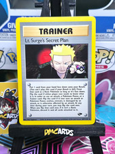 Pokemon Lt. Surge's Secret Plan 107/132 Rara | Gym Challenge Inglese | Near Mint