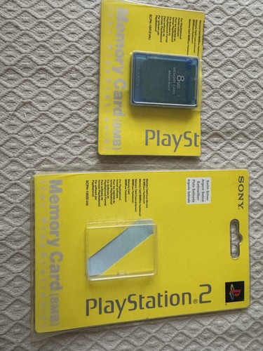 Memory card ps2 blu - memory,