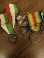 3 Medaglie Commemorative Prima