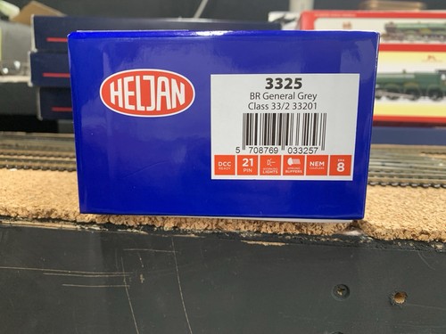 Heljan gauge class 33 2 - oo, 33/2
