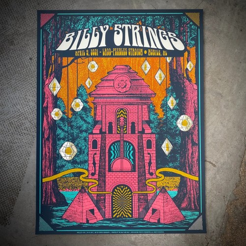 Poster billy strings 2011 - poster, 4/9/2011