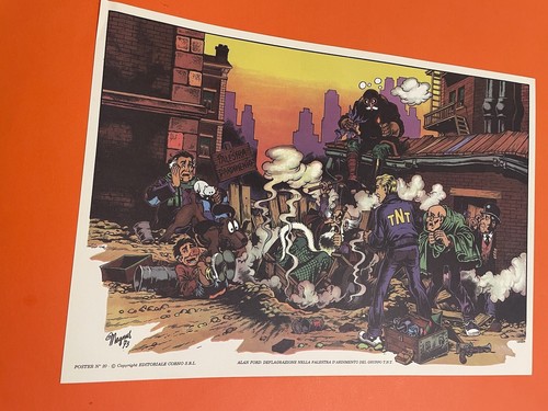 Alan ford poster deflagrazione - ford,