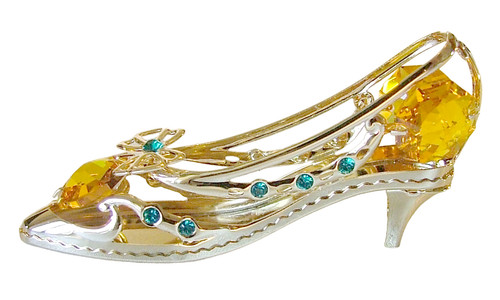 Scarpa con tacco alto - con, gold