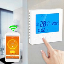 Termostato Digitale WIFI Per Caldaia A Gas Da Parete Scatola 503 omaggio Cornice