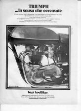 advertising Pubblicità-MOTO TRIUMPH BONNEVILLE 650 '72-MOTOINGLESI  MAXIMOTO