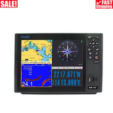 ONWA KM-12C Marine GPS Chart Plotter Eco Eco Eco Ecoscandaglio Fish Finder con Scheda SD