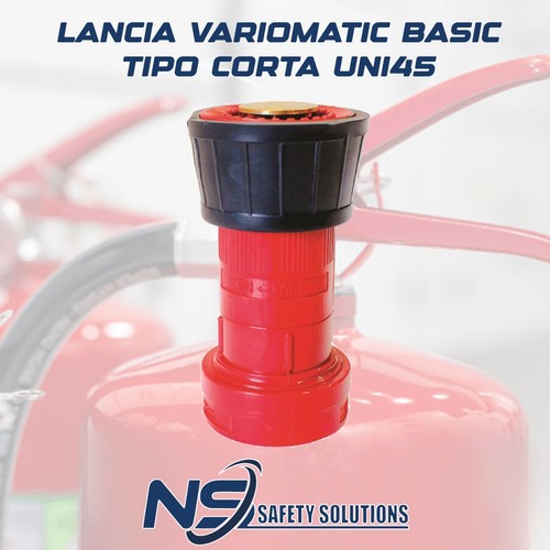 Lancia antincendio pvc - uni, 45